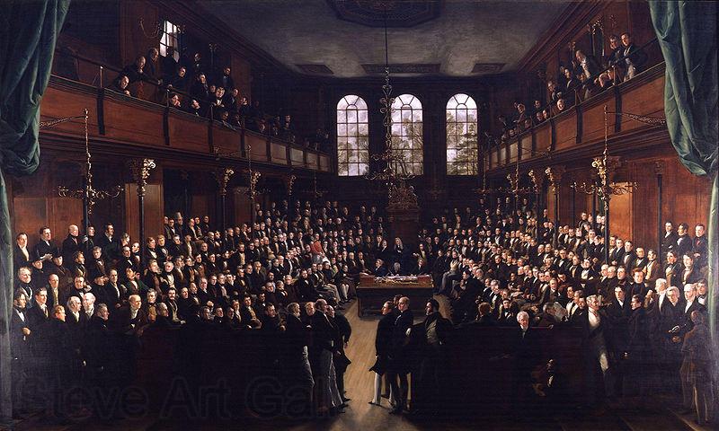 George Hayter The House of Commons
